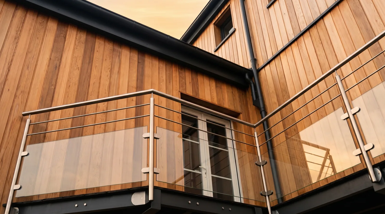 Garde-corps balcon barres inox Île-de-France